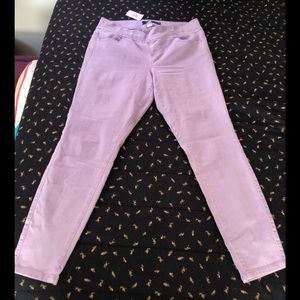 Torrid lavender lean jeans NWT